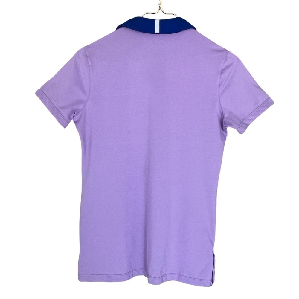 Oakley Orchid Purple Print Golf Polo Short Sleeve Performance Top S - Picture 5 of 10